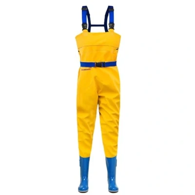 Image de Naturepanda Pêche Waders Cuissardes,Waders de Poitrine Chasses Femmes,Waders Imperméable,Bootfoot Waders,avec Bottes Antidérapantes,Respirantes,pour à la Mouche,Agriculture