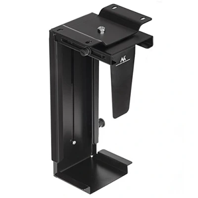 Image de Maclean MC 713 S Support d&#039;unité Centrale sous Bureau Charge maximale 10 kg