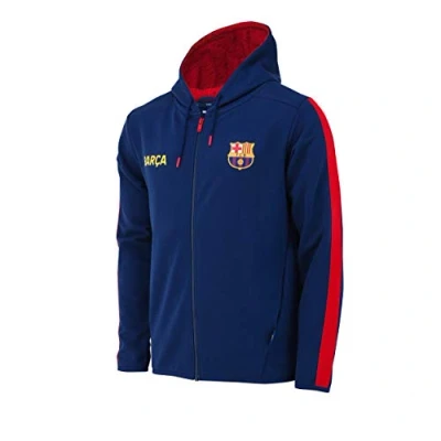Image de FC Barcelone Veste Sweat Capuche Barca Collection Officielle Taille Enfant 4 Ans