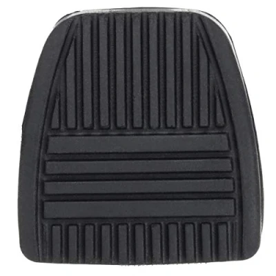Image de Pédale de frein et d&#039;embrayage en caoutchouc pour Toyota 31321 14020 COD Noir