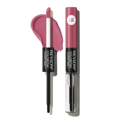Image de REVLON Colorstay Overtime LipColor Vernis à Lèvres 220 Unlimited Mulberry 2 ml 1 Unité
