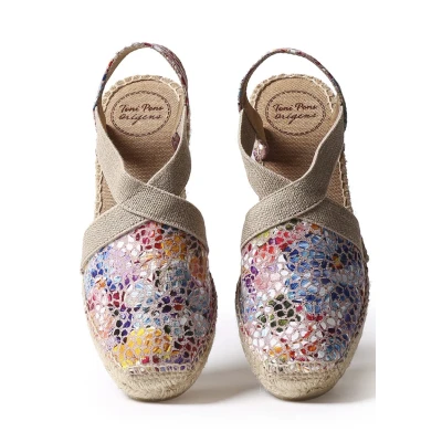 Image de Toni Pons Telvapm Espadrilles, Femme, Taille: 38, Taupe Cuir