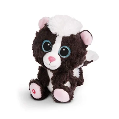 Image de NICI Doudou Peluche GLUBSCHIS mouffette Suppi 15cm, avec des Grands Yeux Scintillants