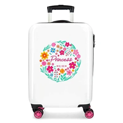 Image de Roll Road Little Me Valise Trolley Cabine Multicolore 37x55x20 cms Rigide ABS Serrure à combinaison 32L 2,5Kgs 4 roues doubles Bagage main