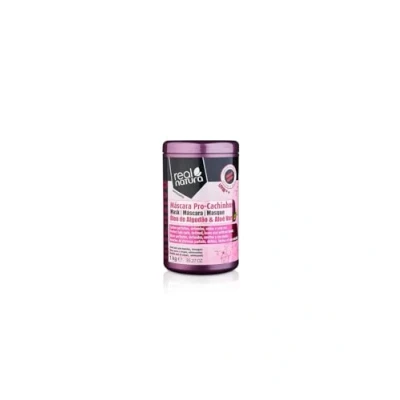 Image de Real Natura Masque Sans Sel Pro Cachinhos Nutrition Douce pour Enfants Hydratation Intense Définition des Boucles Format 1000 gr