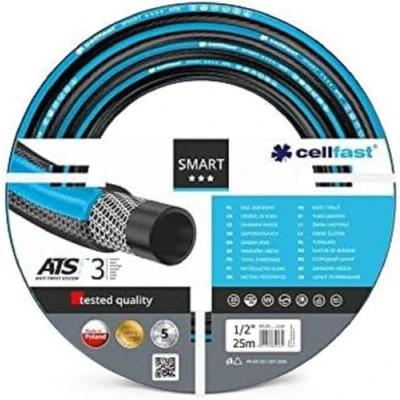Image de Perel CF13 100 Cellfast Tuyau d&#039;Arrosage Smart 1/2 25 m, Multicolore