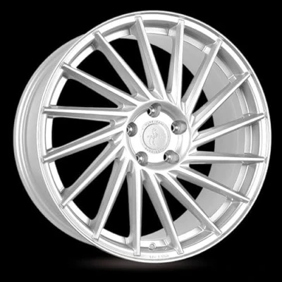 Image de KESKIN 5Trou 18Pouce 112mm Jante alu KT17 Hurricane peinte argent brillant KT178018511230SL