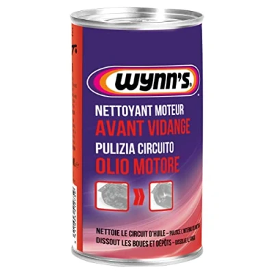 Image de WYNN&#039;S ENGINE FLUSH W51275 Additif à l&#039;huile moteur conteneur métallique 325ml