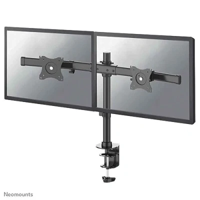Image de NEWSTAR Support d&#039;écran plat FPMA DCB100DBLACK pour bureau Noir 2 Display(s) Supported 68,6 cm 20 kg Max 75 x VESA