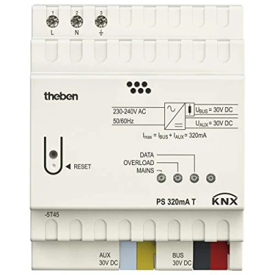 Image de Alimentation électrique pour KNX maisons et bâtiments intelligents automation PS 320mA T