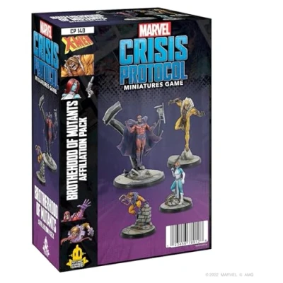 Image de Atomic Mass Games Marvel Crisis Protocol Brotherhood of Mutants Affiliation Pack Jeu de Figurines à partir 14 Ans 2 Joueurs ou Plus 45 Minutes Temps