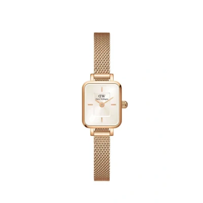 Image de Daniel Wellington Quadro MINI Champagne Montre Rose goldcoloured, Taille: One Size, gold coloured