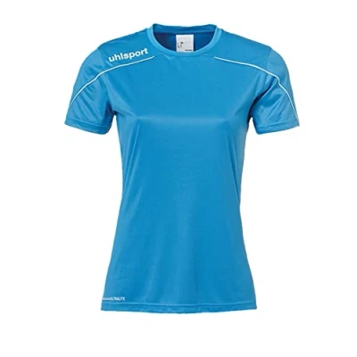 Image de uhlsport Stream 22 Damen Maillot Femme, Cyan/Weiß, M
