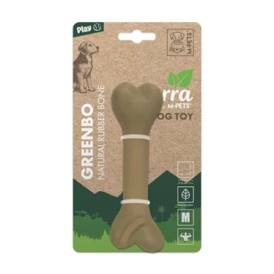 Image de hondenbot Greenbo 15 x 4,5 3,5 cm rubber maat M