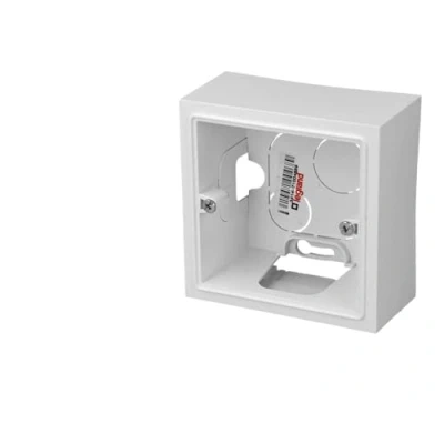 Image de Cadre saillie 1 poste DOOXIE finition blanc