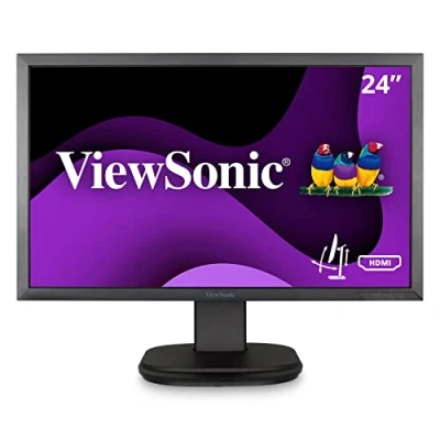 Image de Viewsonic VG Series VG2439SMH 2 écran plat de PC 61 cm (24 ) 1920 x 1080 pixels Full HD LCD Noir Neuf
