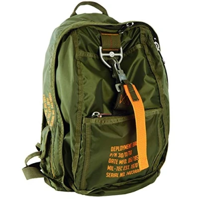 Image de Miltec Sac À Dos &#039;Deployment Bag 6&#039; Va a Unisex, Vert, Taille Unique
