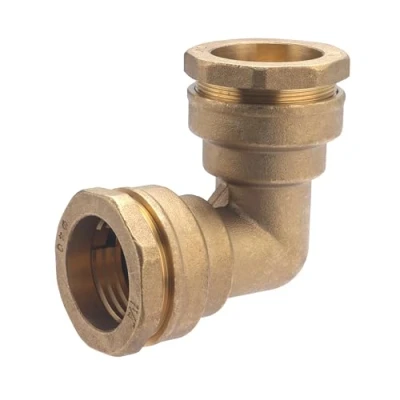 Image de Raccord PE Laiton Coude Egal Ø40 NOYON &amp; THIEBAULT