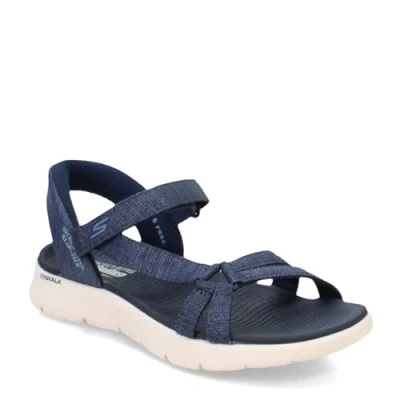 Image de Skechers Femme Slip ins Go Walk Flex Illumin Azul Shopping feed;mujer;sandalias mujer, Bleu Marine, 40 EU