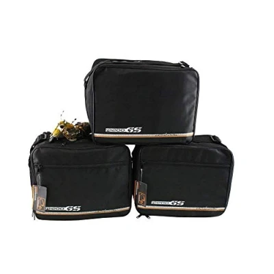 Image de made4bikers Promotion: Compatible avec les modèles BMW R1200GS LC R1200 GS K50 à partir de 2013: Poches intérieures/sacs intérieurs pour valises latérales ensemble complet