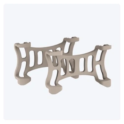 Image de Tractive : 2 Attaches en Caoutchouc pour Traceur GPS Chien Dog 6 (Marron)