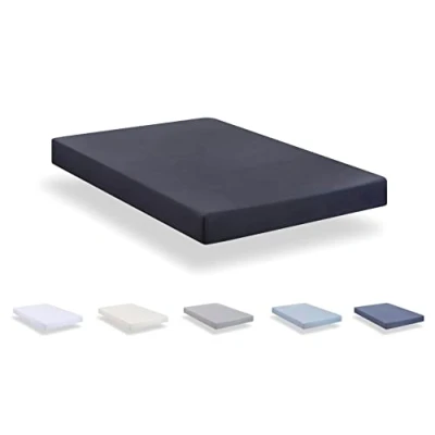 Image de Todocama Drap Housse réglable en Microfibre brossé Extra Doux. Lit 105 x 190/200 cm, Gris foncé