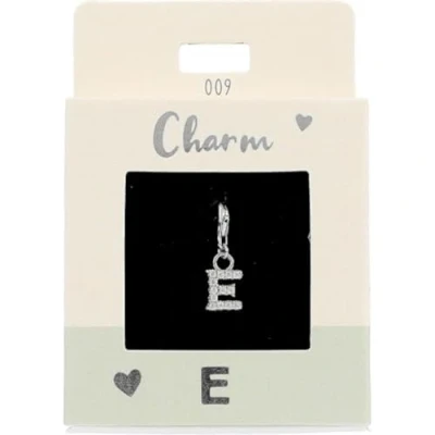 Image de Depesche 11785 009 Charms Express Yourself Pendentif pour Colliers et Bracelets, Lettre E, argentée, comme Petit Cadeau, Multicolored