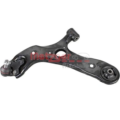 Image de METZGER 58109301 Bras de suspension avec rotule suspension, support en caoutchouc Essieu avant gauche barre oscillant transversal