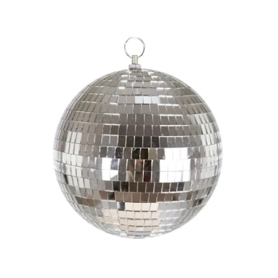 Image de P&#039;TIT CLOWN 23455 Boule à Facettes Ø 20 cm Indispensable pour vos Soirées Disco ! Polystyrène Argenté