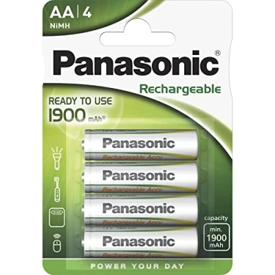 Image de Panasonic Evolta Piles Rechargeable AA 1900 mAh Multicolore