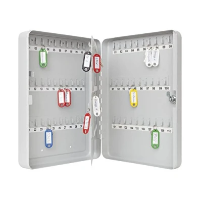 Image de Wedo 10260837X Armoire à clés pour 110 28,0x8,0x37,0cm Gris lumière