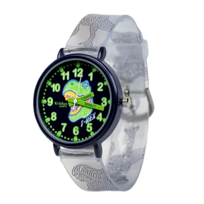 Image de Kiddus Time Teacher Swedish Montre pour enfants, Taille: One Size, T rex glow in the dark