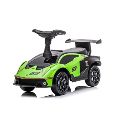 Image de TURBO CHALLENGE Lamborghini Trotteur 119710 Roues Libres Vert 25Kg Max Plastique Piles Non Incluses À Partir de 12 mois