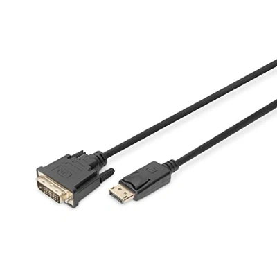 Image de CÂBLE ADAPTATEUR DISPLAYPORT DP VERS DVI D DIGITUS DB 340301 030 S