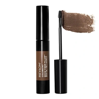 Image de Revlon Crayon Sourcils Colorstay BROW Fiber Filler Teinture à sourcils, Femme, Taille: 6.8 ml, 303 medium brown