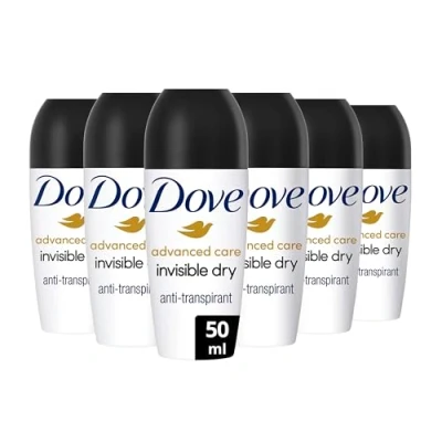 Image de DOVE Déodorant Femme Advanced Care Invisible Dry Bille Anti transpirant 48h de protection Minimise les traces blanches (lot 6x 50 ml)