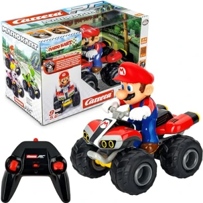 Image de Carrera RC Mario Kart, Quad 370200996X Multicolore