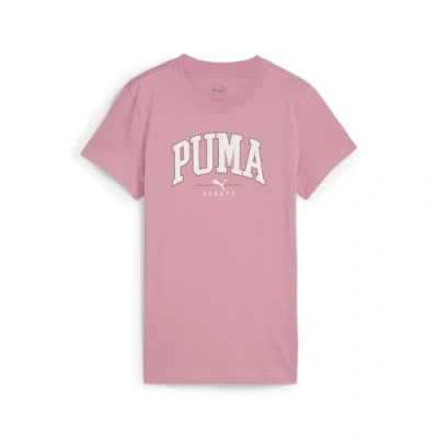 Image de Puma Squad Graphic Tshirt imprimé, Femme, Taille: Medium, Mauved out