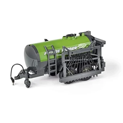Image de Carson 500907663 1:16 Camion citerne pour Tracteur télécommandé Vert Véhicule télécommandé, RC, Accessoires tracteurs télécommandés, remorque de