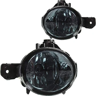 Image de Jeu de phares antibrouillard H11 pour E87 E81 E88 E82 E83 E84 E70 X1 X3 X5 Transparent fumé