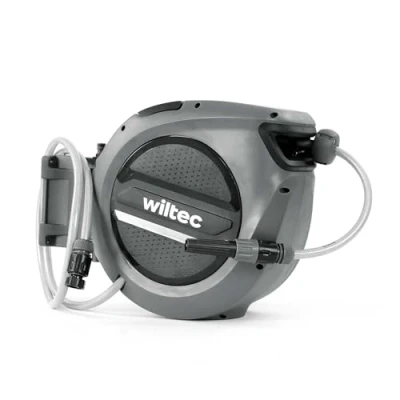 Image de XPOtool Schlauchbox mit Aufroll Automatik 20m Wasserschlauch zur Wandmontage für Gartenbewässerung