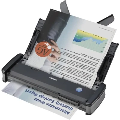 Image de Scanner portable CANON imageFORMULA P 215 II USB Recto/Verso 600 dpi x Noir