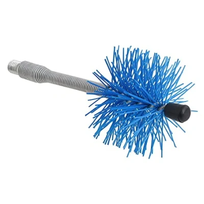 Image de Saturnia 22020700 Brosse/hérisson de ramonage Nylon Axe flexible 80 mm