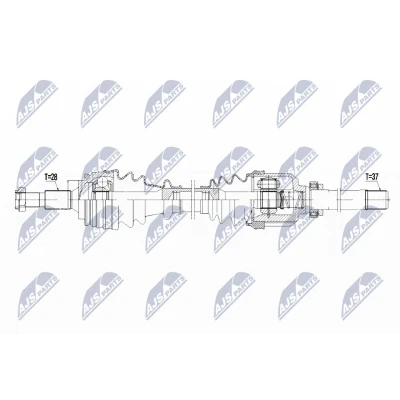 Image de Essieu moteur NTY NPW CT 097