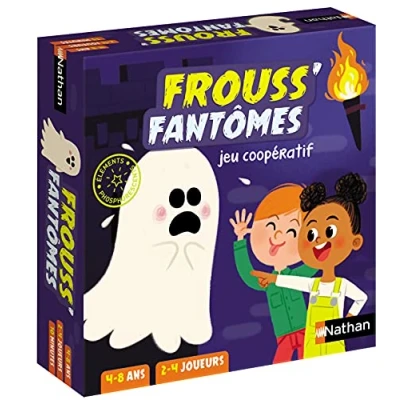 Image de Nathan Frouss&#039;Fantômes Jeu de société Enfant coopératif à partir 4 Ans 2 Joueurs Multicolore 31306