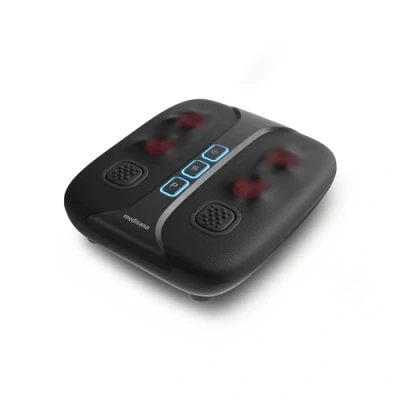 Image de Medisana LM 100 Appareil De Massage Des Jambes Et Pieds À Fonction Vibrante, Masseur Shiatsu Pour Avec Chaleur, 2 Plaques Vibrantes Activer Le Flux Lymphatique Circulatoire