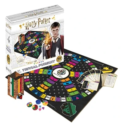 Image de Trivial Pursuit Harry Potter Board Game Blanc Version Espagnol