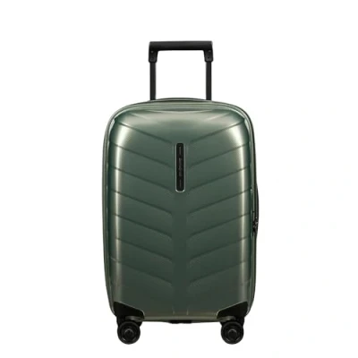 Image de Samsonite Attrix Spinner S, Bagage à Main Extensible, 55 cm, 38/44 L, Vert (Vert Basilic)
