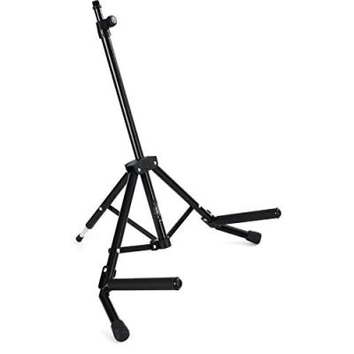 Image de K&amp;M 28130 Support AMP pour moniteurs et autres, Noir, Acier, inclinaison réglable utilisation mobile jusqu&#039;à 35 kg