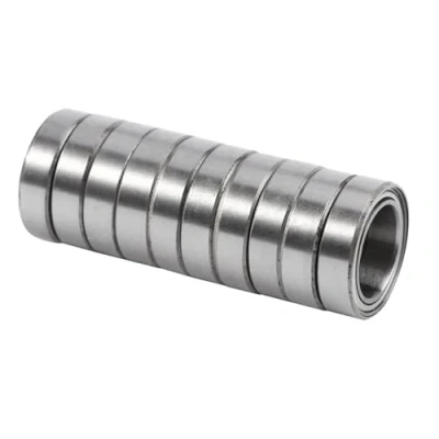 Image de 10 pcs 6700zz section mince roulement à billes double blindage roulements gorge profonde en acier miniatures paroi pour des restrictions d&#039;espace strictes * 15 4 mm